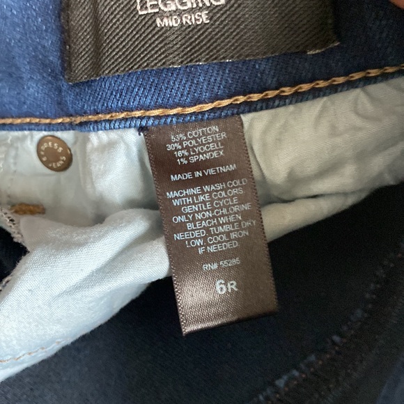 Express Jeans Legging Mid Rise - Picture 3 of 5